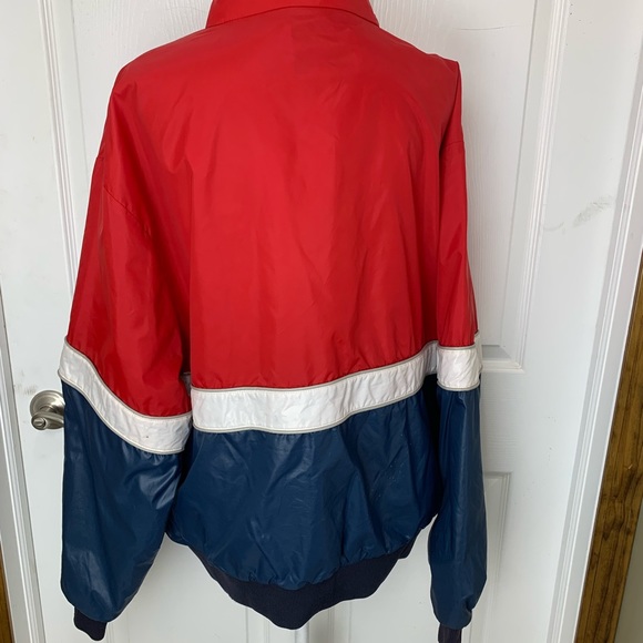 Polaris Vintage 1980’s Indy Lite Motor Sports Windbreaker Jacket Red Large? XL? - Picture 10 of 11